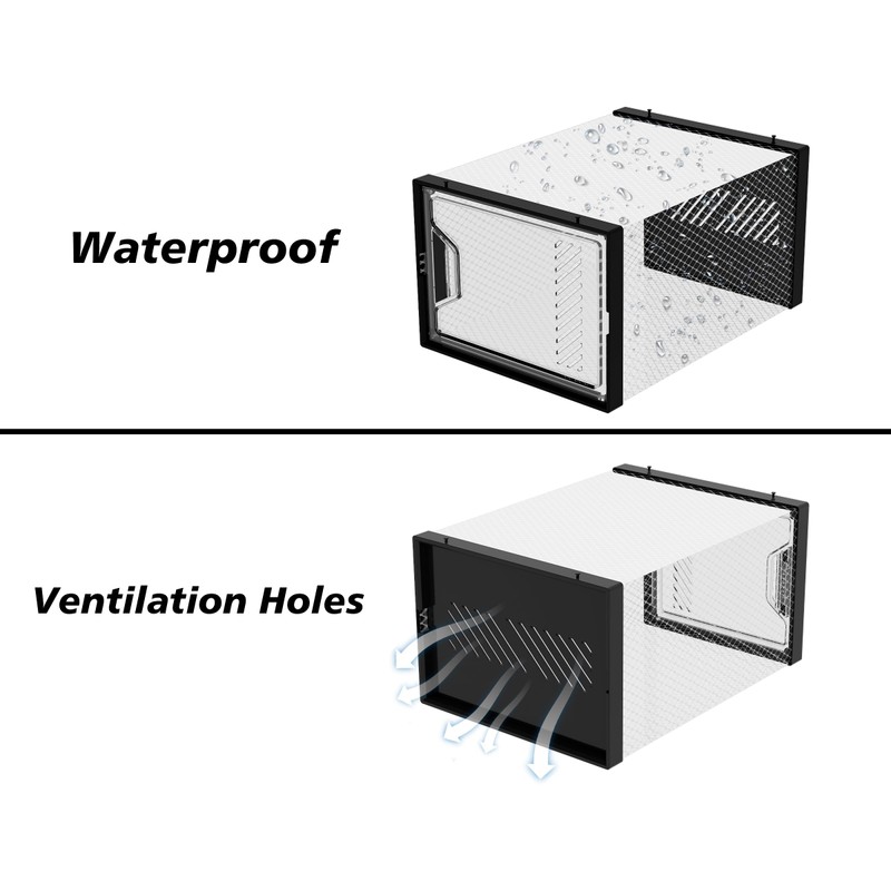 SIMPDIY Shoe Storage, 12 Pack X-Large Shoe Organizer for Closet,