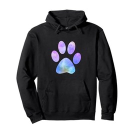 Dogs Cats Animals Paw Print Pullover Hoodie