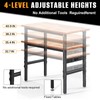 48 * 24" Work Benches for Garage, Adjustable Height Tool