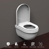 Soft Close Quick Release Toilet Seat Elongated- Heavy Duty Adjustable
