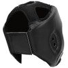 Boxing Helmet PU Leather Adjustable Head Guard Sanda Kickboxing Training