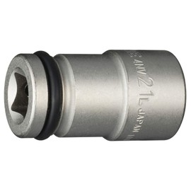 TONE Impact Long Socket 4NV-21L Drive 0.5 inch (12.7 mm) (1/2 inch) Double Side Width 0.8 inch (21 mm)