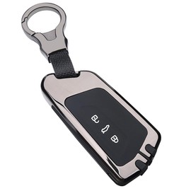 Sucxyor Compatible with Volkswagen Key Cover VW Golf 8/ID.3/ID.4 Zinc Alloy Car Key Case Seat Leon/Tarraco/Ateca/Cupra Formentor/Leon Key Cover Protective Case with Key Ring