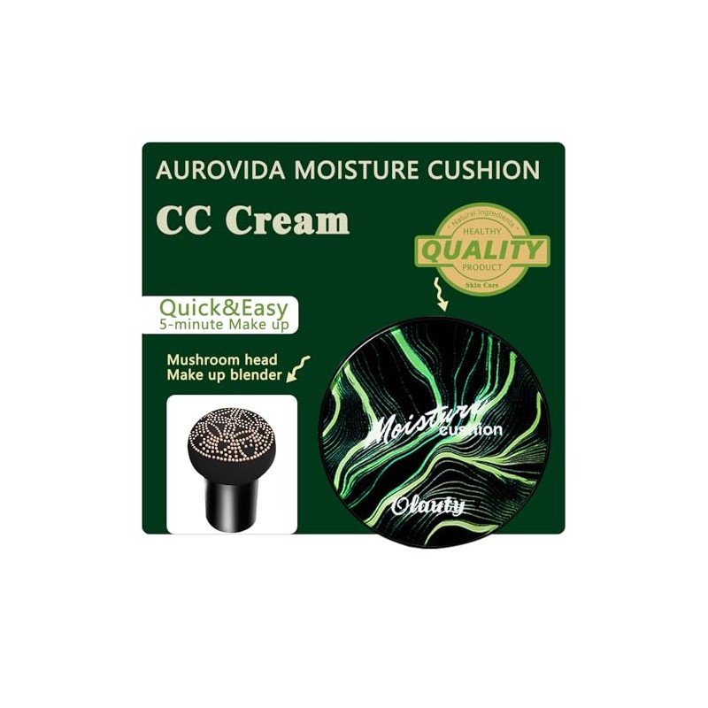 Base De Maquillaje Moisture Cushion Cc Cream Para Pieles Maduras