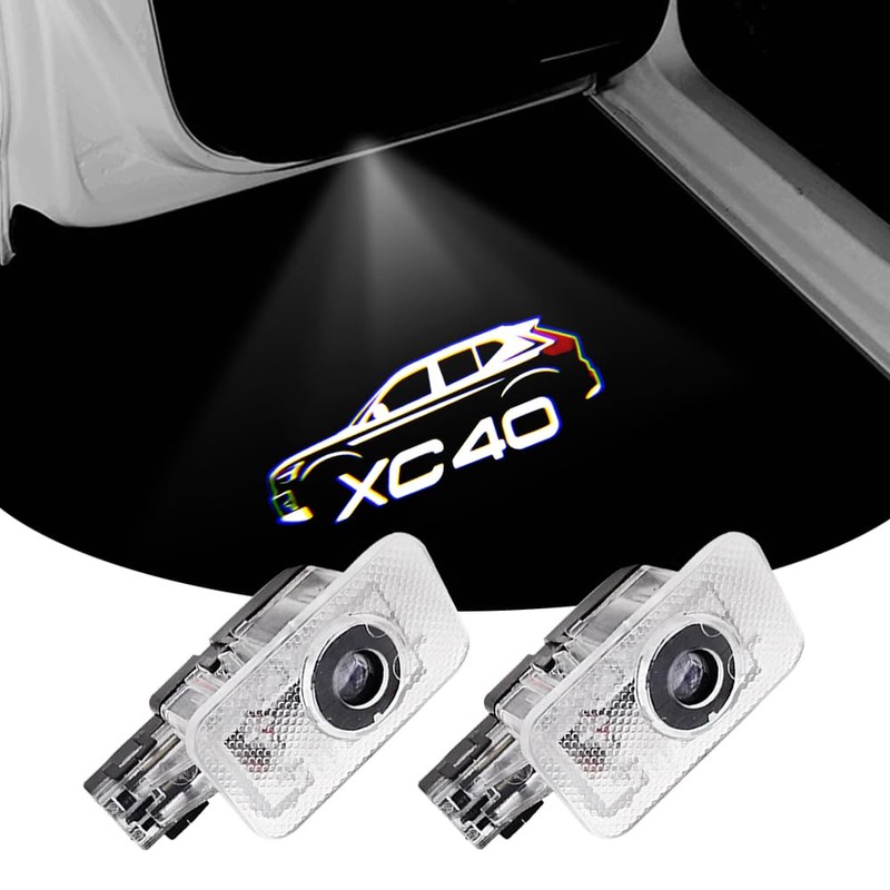 Volvo XC40 Car Curtain LED Curtain Lamp Welcome Light Courtesi