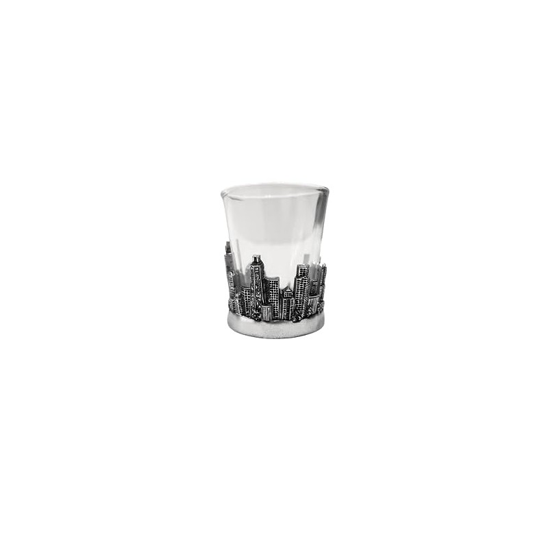 Chicago Pewter Shot Glass