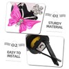 Alipis 3pcs Butterfly Air Vent Clips Cute Bling Car Accessories