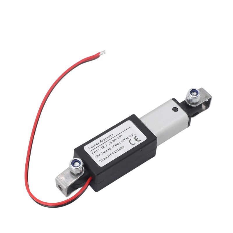 12V Electric Linear Actuator 15mm Stroke 120N Heavy Duty Mini