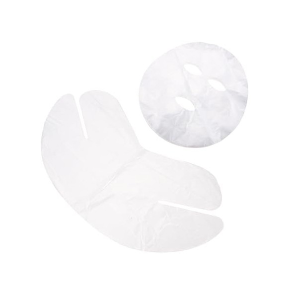 Plastic Facial Mask Patches for Skin Care and Hydrotherapy Large