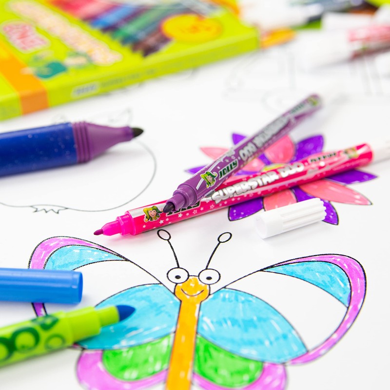 Felt Tip Pens 24 Jolly