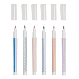 Mr. Wonderful - Double Tip Marker for Drawing Double Tip Strokes - Set of 6 Double Tip Marker Pens