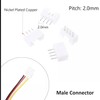 JYCONNECTS JST PH 2.0 mm Plug Kit, 2.0 mm Pitch