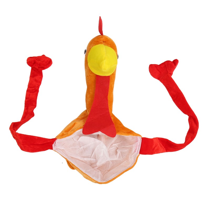 2Pcs Turkey Hat Light Bright Colors Durable Polyester Soft Breathable