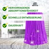 Universal Purple Microfibre Mop Head has a length of 30