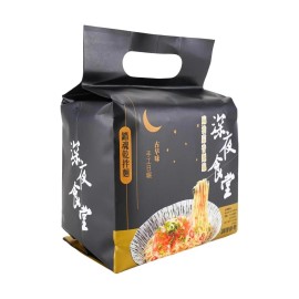 CHI-SHENG FOOD NOODLES-Dry Noodles with Sesame Oil Garlic Vermicelli