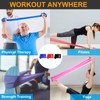 PATIKIL Resistance Exercise Bands, 3 Pack Workout Bands with 10lbs/20lbs/25lbs