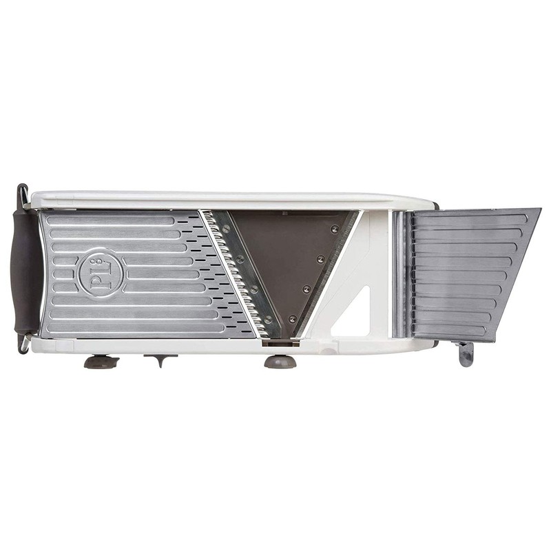 PL8 Professional Mandoline - Versatile Slicer with Adjustable Straight, Waffle,