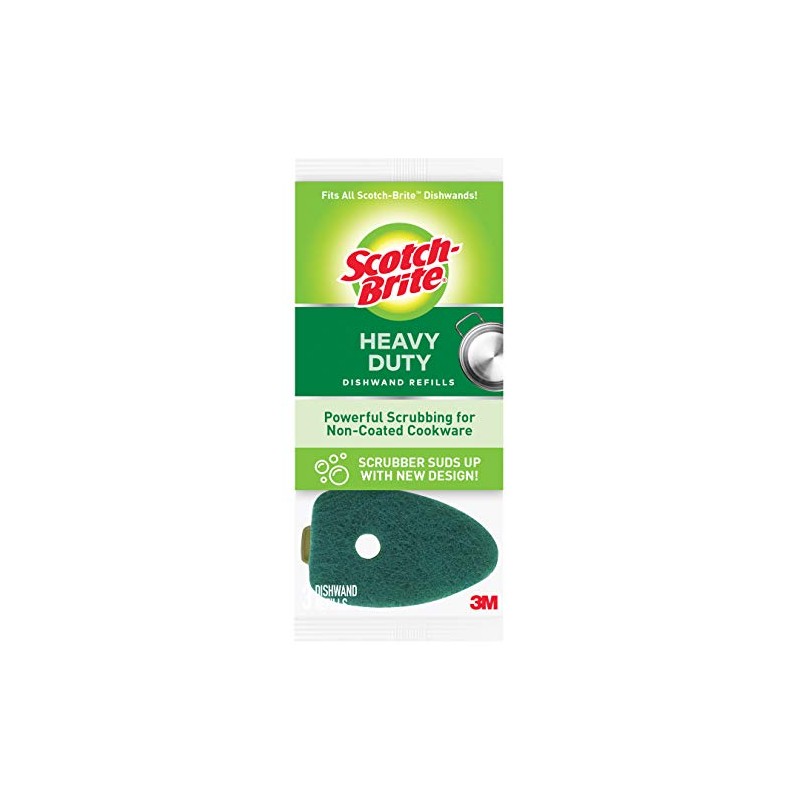 Scotch-Brite Heavy Duty Dishwand Refills, Keeps Hands Out of the