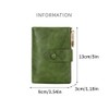 Women's Wallet, PU Small Purse Bifold Compact Purse Credit Card