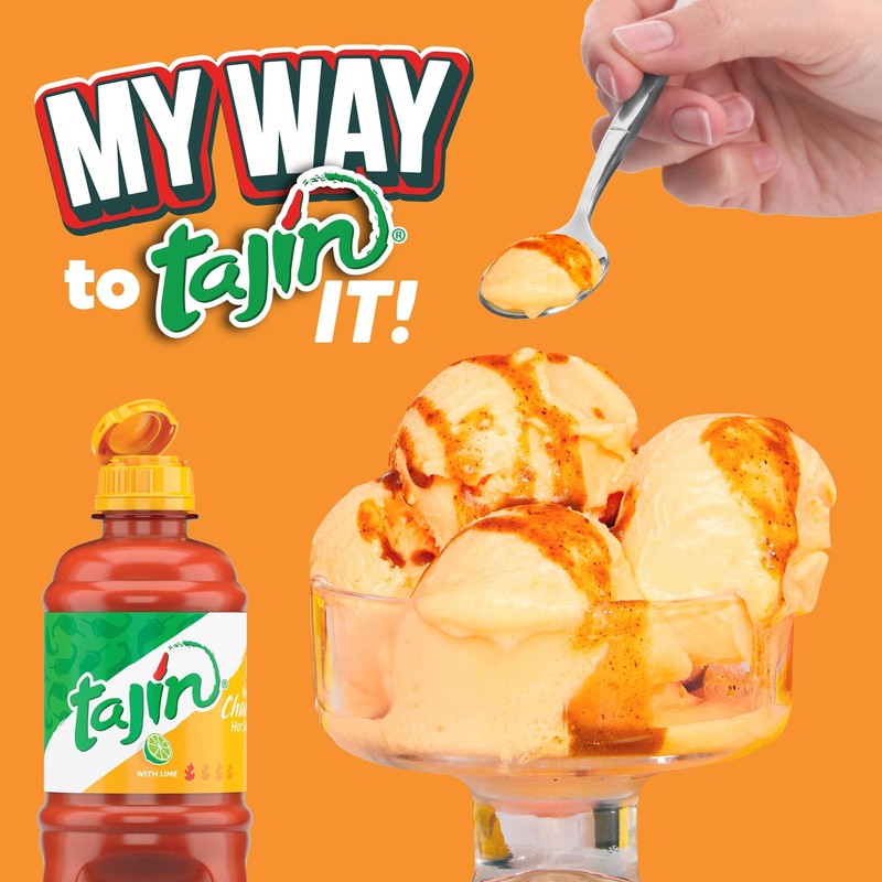 Tajín Clásico Seasoning 14oz and Tajín Fruity Chamoy Sauce 15.38oz