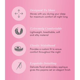 Exquisite Form womens Plus Size Coloratura Sleepwear Short Sleeve 90807 Pajama Set, Victory Violet, 1X US