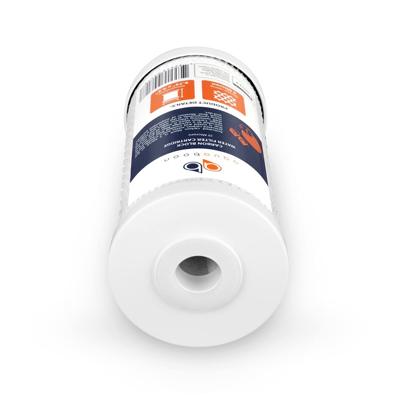 Aquaboon 5 Micron 10x4.5 Carbon Block Water Filters Whole House
