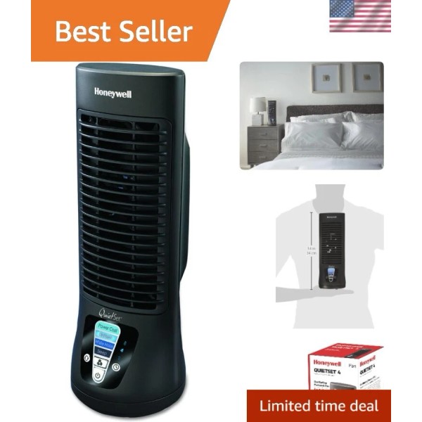 Unbranded Oscillating 13'' Quiet Personal Fan with 4 Power Settings