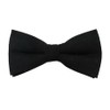 Men's Luxury Cotton Blend Pre-tied Bow Tie (Black)