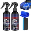 3 in 1 Ceramic Car Coating Spray,Multi-Functional Coating Renewal Agent,High