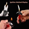 Torch Lighter, Creative Pliers Ax Hammer Design Butane Lighter, Windproof
