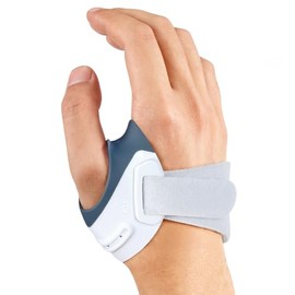 KD- Férula para el pulgar: Férula para el pulgar CMC para el dolor de artritis en la articulación CMC, estabilizador de férula con funda para el pulgar, flexible (pequeña, mano derecha)