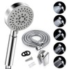 Housler® Bathroom 5 Function Handheld Shower Head with Extra Long
