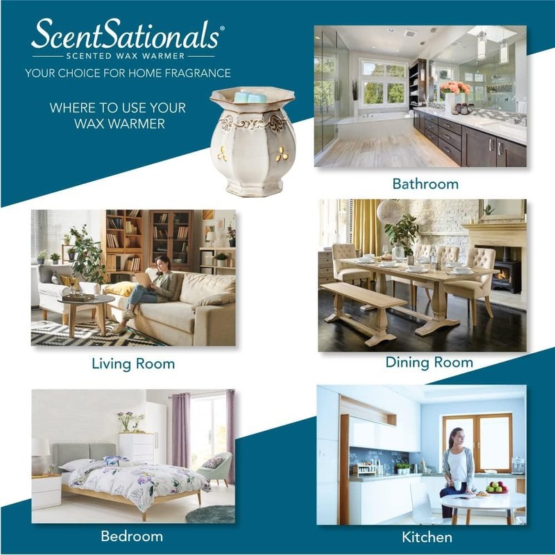 Scentsationals Wax Melts, Wax Cubes Strong Scent - Illusion -