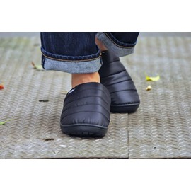 SUBU Unisex Black Slippers Small (US Men’s 6.5-7.5 / US Women’s 8.5-9.5) Soft Cushioning Extra Warm Insulated Slippers