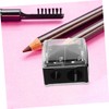 IWOWHERO Precision Eyebrow Pencil Sharpener Dual Hole Design Makeup Pencil