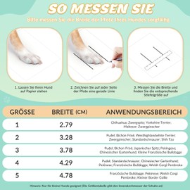 SlowTon Dog Shoes with Non-Slip Sole, Pack of 2 Breathable Dog Shoes, Dog Shoes, Paw Protection for Hot Asphalt in Summer, Dog Shoes for Small Dogs