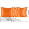 NTBAY 2 Pack Satin Standard Pillowcases for Hair and Skin,