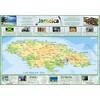 Pictorial Map of Jamaica - 23.4 x 16.5 inches -