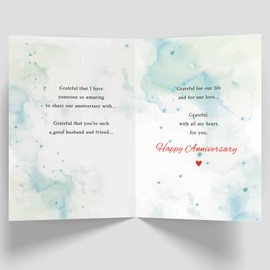 Missonemi Husband Anniversary Card