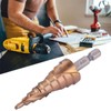 AIMALL HSS M35 Cobalt Steel Step Cone Drill Bit Hole