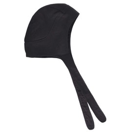 Battle-Merchant Medieval Waistband Hood Lined for Men and Women - LARP Viking Hat Cap Medieval, black