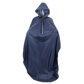 Wheelchair Rain Poncho, Hooded Wheelchair Rain Cover Universal Lightweight Waterproof Wheelchair Rain Coat for Men and Women