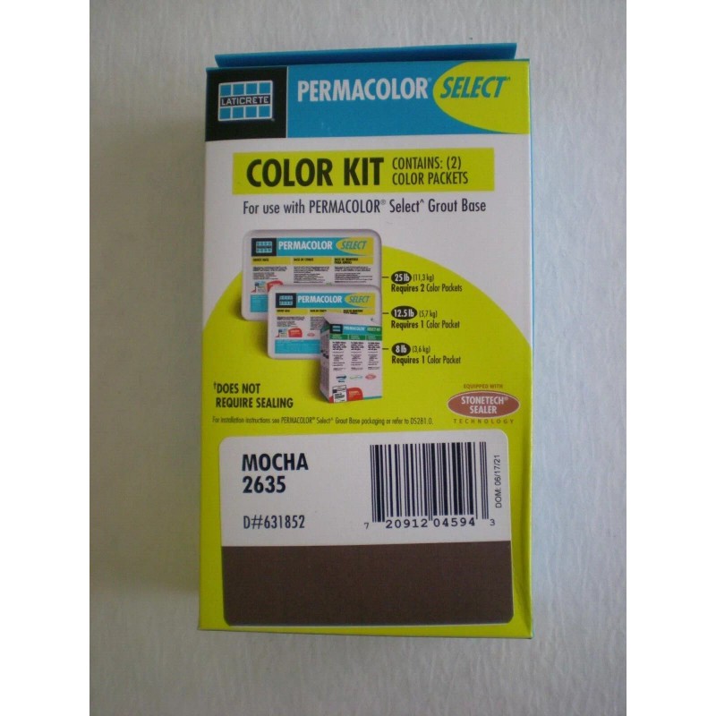 Laticrete PERMACOLOR Select Grout - Color Kits - Choose Color