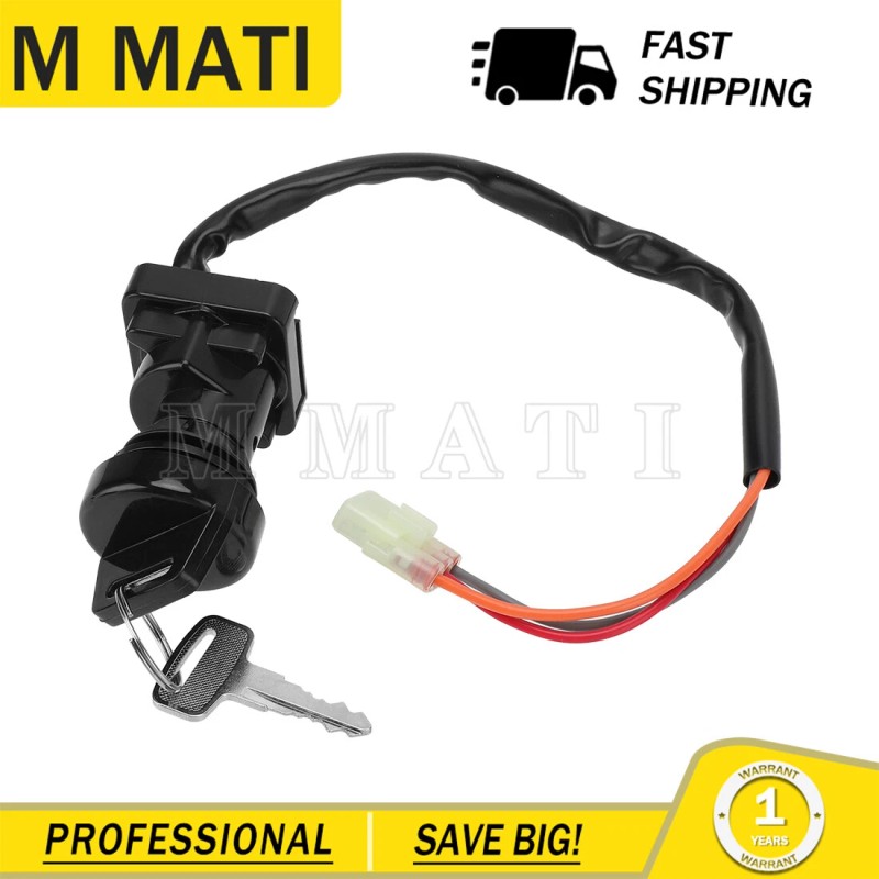 M MATI Ignition Switch Assembly For Kawasaki Brute Force 300