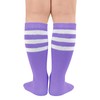 Purple Girls Soccer Socks Youth Softball Socks Athletic Sock 1