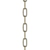 Livex Lighting 5607-48 Accessories Light Standard Decorative Chain, Antique Gold