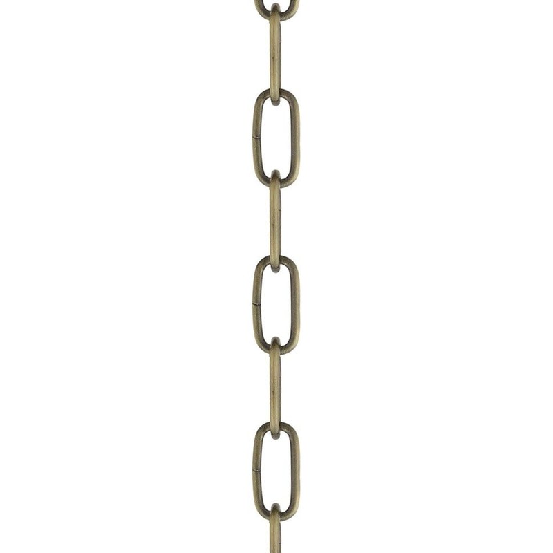 Livex Lighting 5607-48 Accessories Light Standard Decorative Chain, Antique Gold