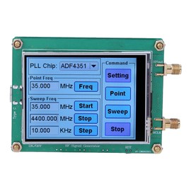 Signal Generator, Full Touch Screen, RF Sweep Frequency, PC Control ADF4350/ADF4351 (ADF4351)
