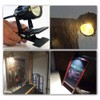 Ygapuzi 5W LED Clip on Lamp Directional Bullet Light with