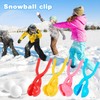 Set of 4 Snowball Pliers, Snowball Maker Clips, Snowball Shaper